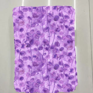 Lavender Floral Kurti Fabric printed